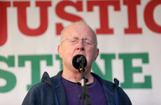 Christy Moore among attendees of pro-Palestine rally in Dublin