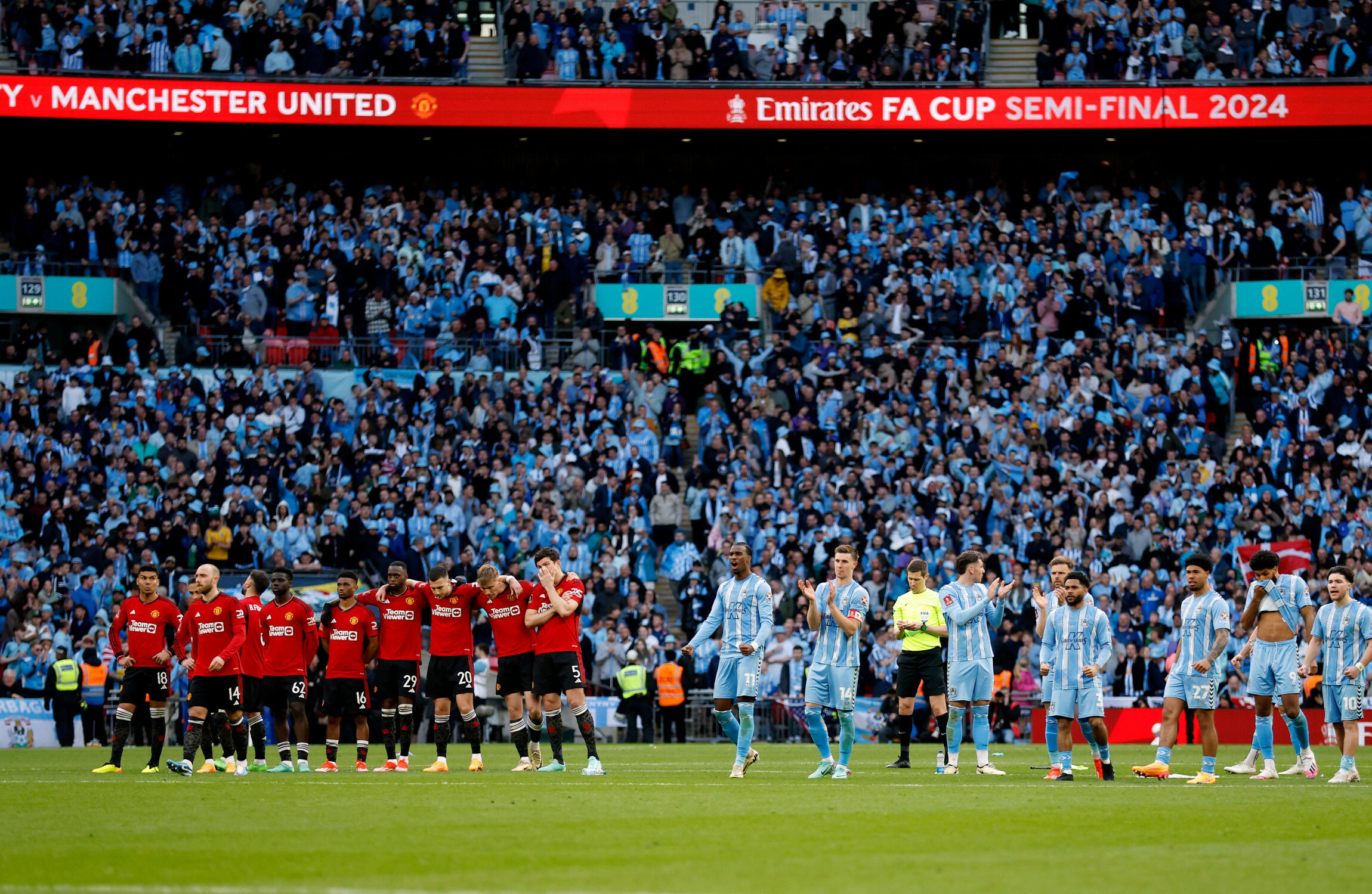 Coventry rally from 3-0 down but Man United survive after penalties to book FA Cup final spot - Vimarsana News