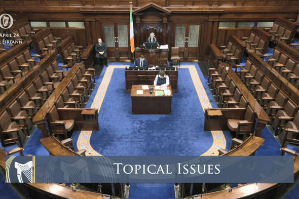 Catherine Connolly almost abandoned topical issues due to Dáil chamber being empty - Vimarsana News