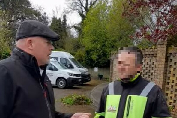 Builders confronted by anti-immigration protesters 'in shock' after 'intimidating' incident at Aughrim hotel - Vimarsana News