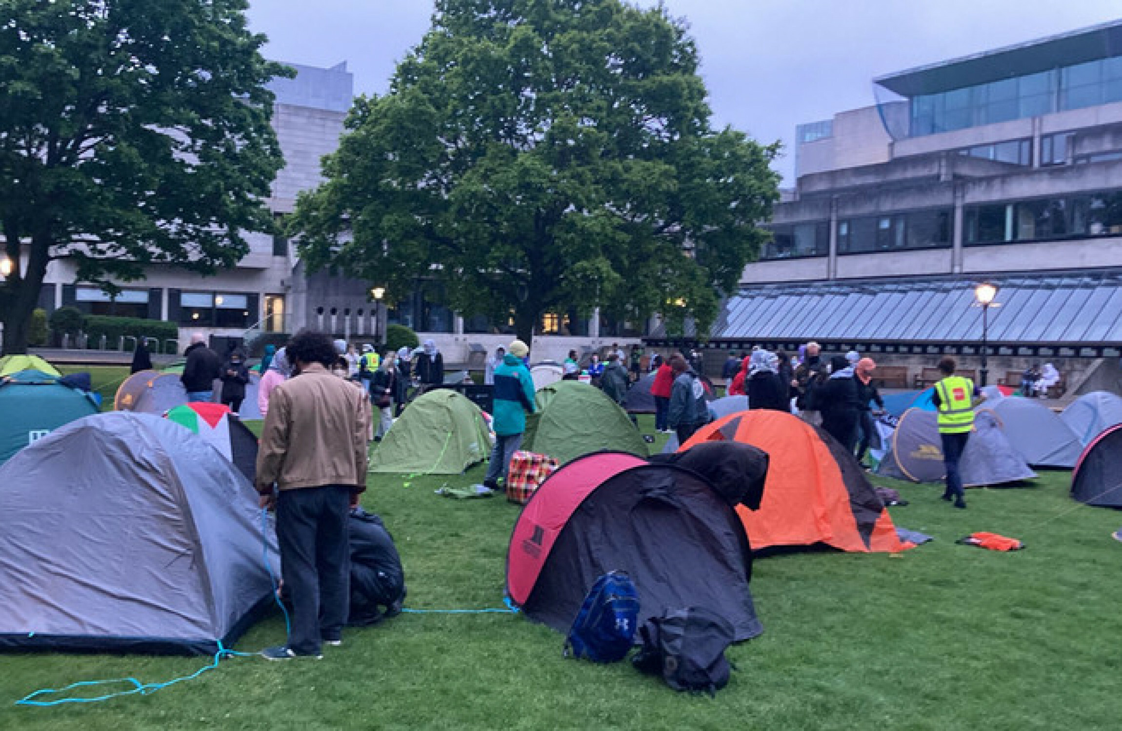 Trinity to consider links with Israeli universities in response to student camp-out protest - Vimarsana News