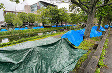 Asylum seekers expected to be moved from Citywest amid concerns over tents on Grand Canal