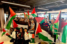 Palestinian women's football team in Dublin ahead of Bohemians game