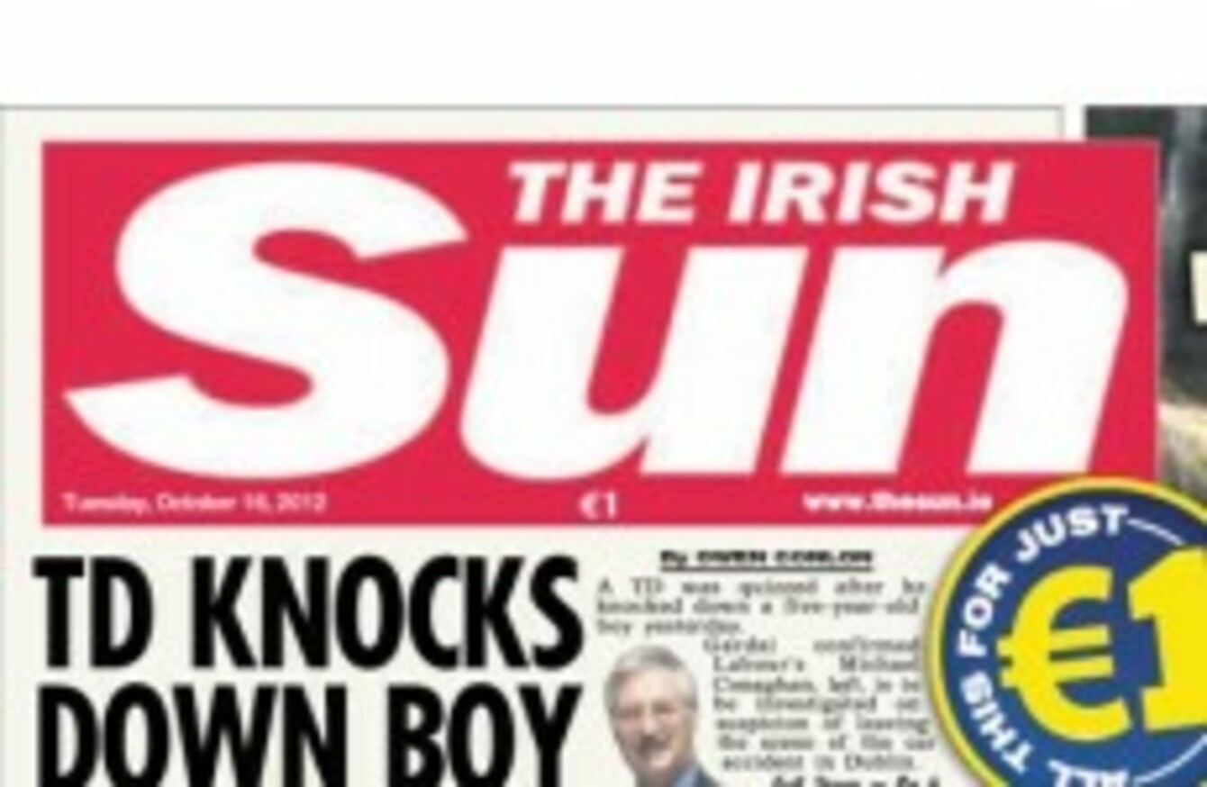 Editor Of Irish Sun To Leave Amid 'Significant Changes' · Thejournal.Ie