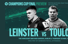 Join The 42 Rugby Weekly team for a live Champions Cup final preview show
