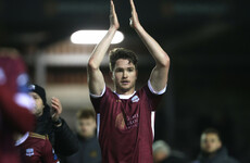 4 years ago, he was working 8-5 in the US. Now, he’s playing in the Irish top flight