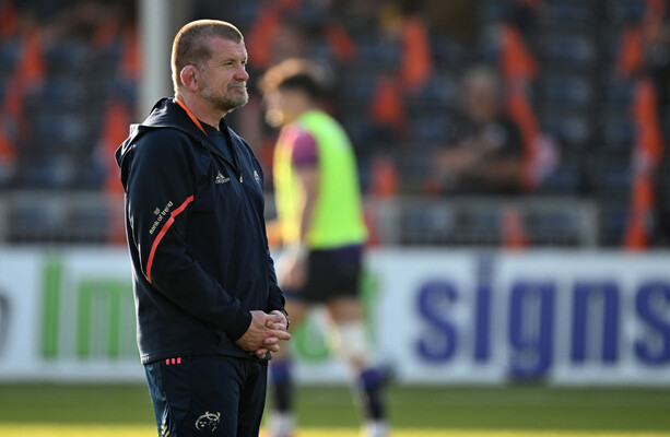 Rowntree not yet entertaining talk of top-two finish as Munster show ...
