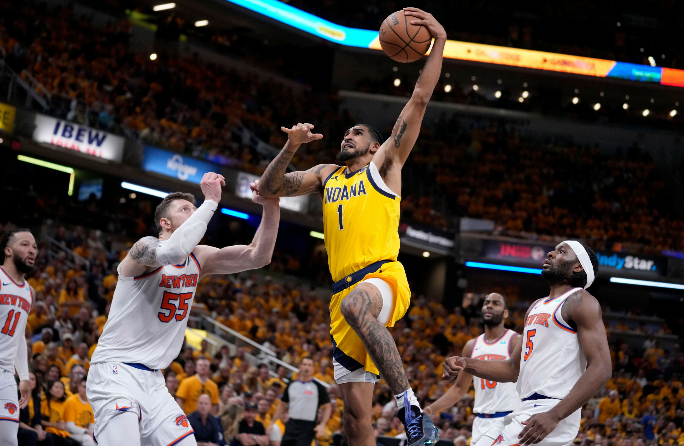 Pacers rout Knicks to force game seven in NBA play-offs - Vimarsana News