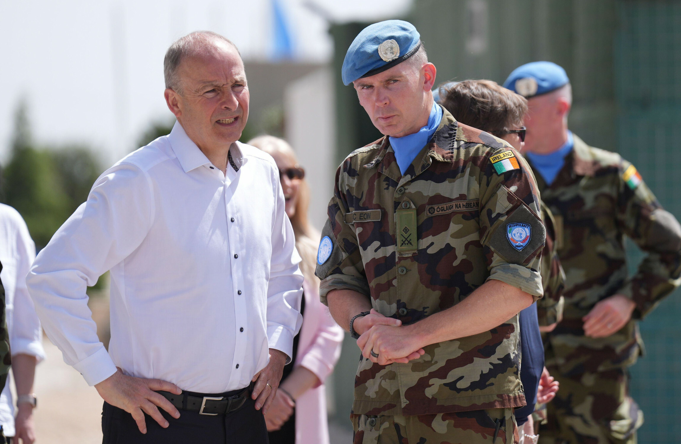 Tánaiste to visit Irish troops in Lebanon today and meet Government officials - Vimarsana News