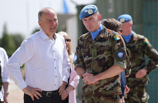 Tánaiste visits Irish troops in Lebanon today and will meet Lebanese Government officials