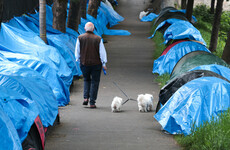 Govt working to create more accommodation for asylum seekers as tents remain on Grand Canal