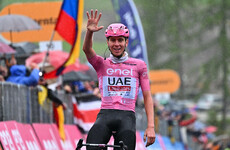 Pogacar dominates another Giro stage following rider protest and three-hour delay