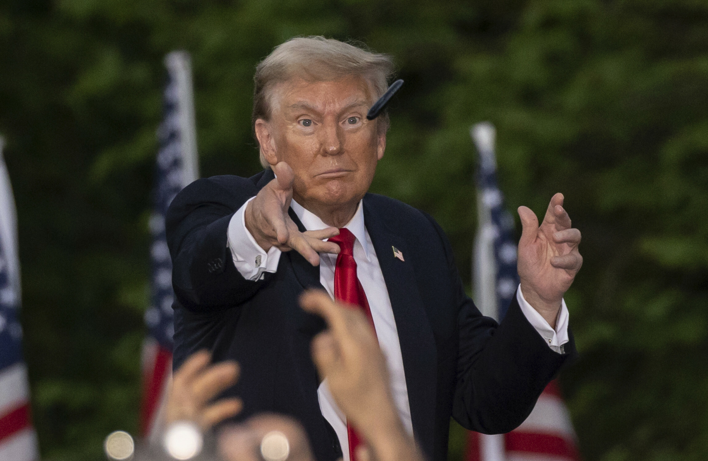 Donald Trump holds a campaign rally in the Bronx in a bid to woo voters - Vimarsana News