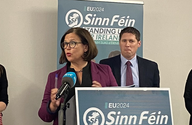 McDonald says ‘traitors and sell outs’ label directed at Sinn Féin not defining feature of campaign