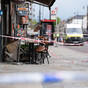 Nine-year-old girl in critical condition and three men injured following shooting in London