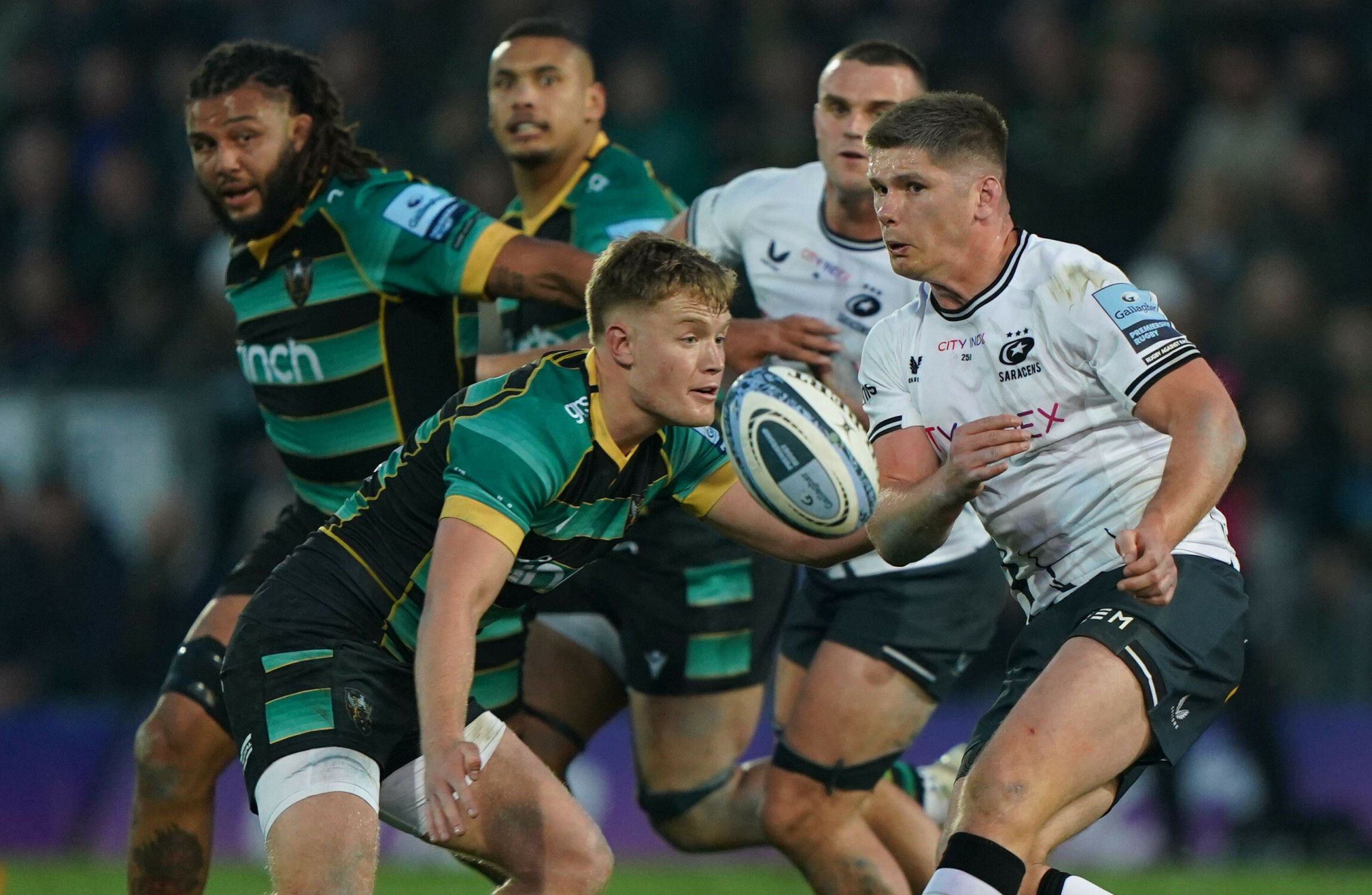 Owen Farrell signs off from Saracens career with narrow defeat at Northampton - Vimarsana News