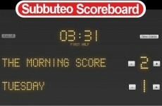 The Morning Score: Tuesday