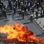 Violence breaks out at Greek anti-austerity protest
