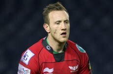 Free man: Stoddart clear to face Leinster
