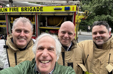 Henry Winkler (AKA 'The Fonz') praises Dublin Fire Brigade after fire breaks out in Shelbourne Hotel
