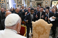 Ardal O'Hanlon, Patrick Kielty and Tommy Tiernan amongst comedians to meet Pope Francis