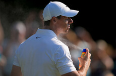 McIlroy sits just two shots back from leader Aberg despite second-round stumble