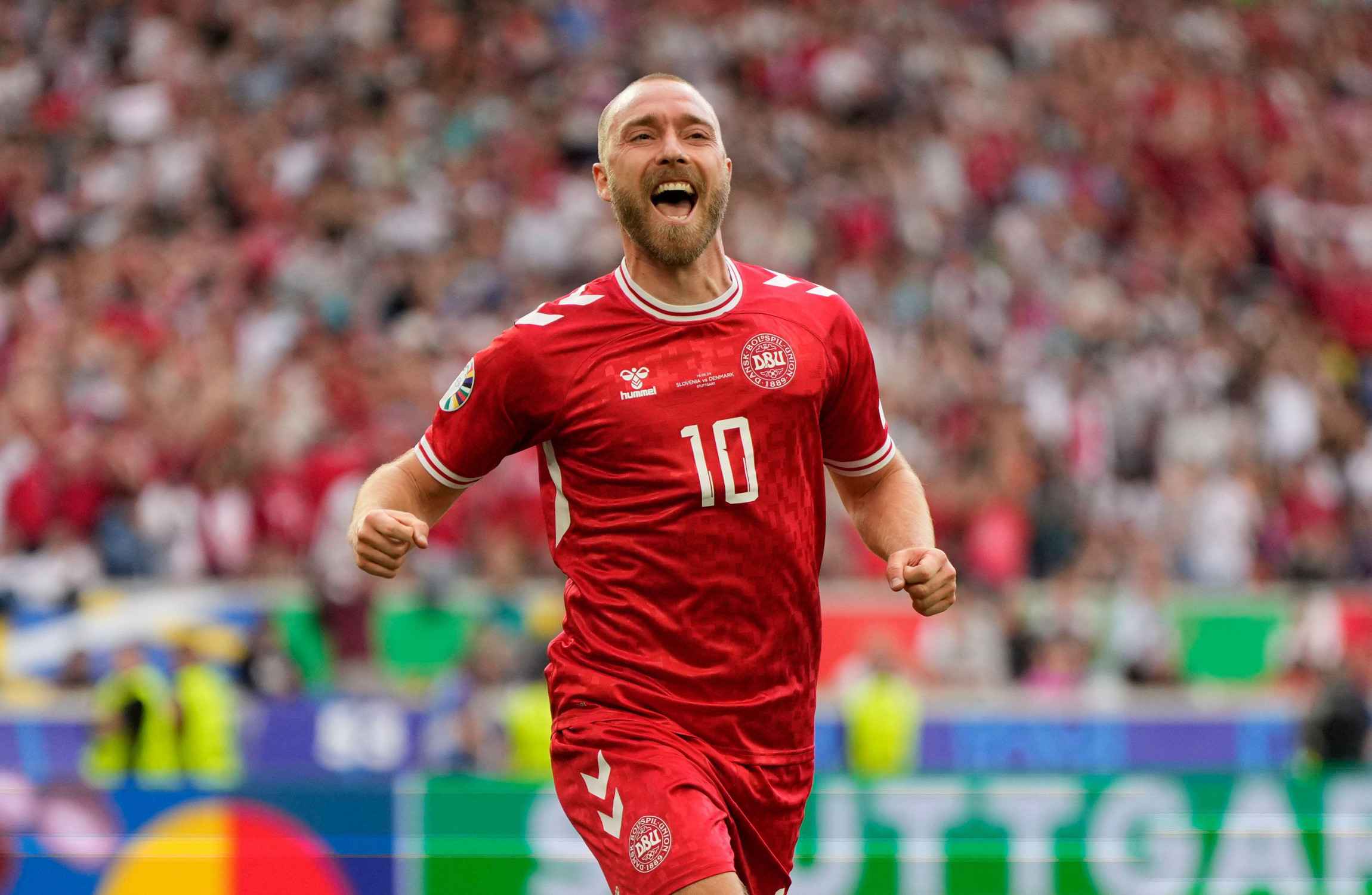 Eriksen Scores On Emotional Euro Return As Denmark Held By Slovenia