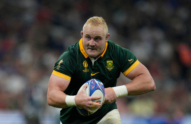 Vincent Koch earns 50th cap as Rassie Erasmus names South Africa team