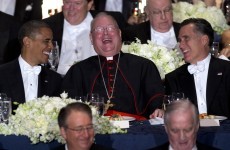 US 2012: Obama and Romney trade jokes at dinner