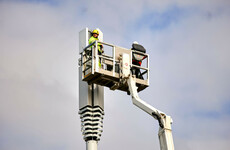 Fire that caused 'extensive damage' to 5G mast in Belfast being treated as arson attack