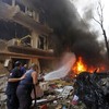 Two killed as large explosion rattles Beirut