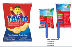 Tayto recalls some products due to possible presence of golf ball fragments