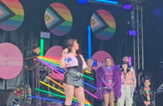 Natasha O'Brien calls for hate crime laws while speaking at Dublin's Pride festival