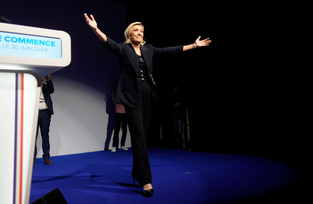 Huge turnout sees far-right National Rally top the polls in first round ...