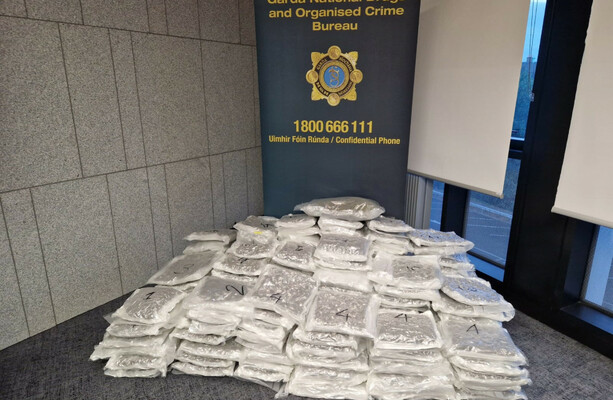 One arrested as €1.6 million worth of cannabis seized in Dublin
