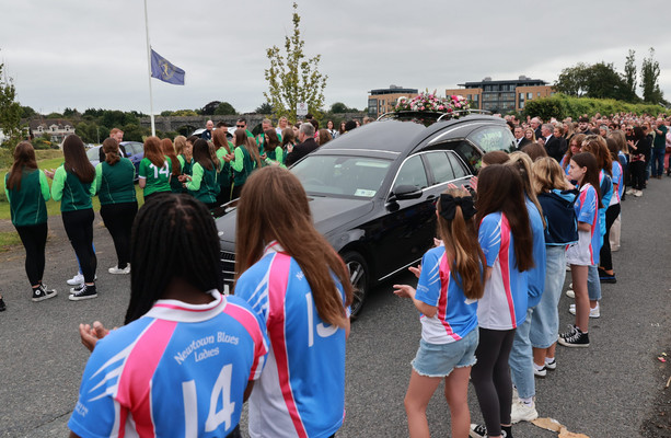 Funeral of 13-year-old footballer Zara Murphy hears she was ‘one in a million’