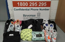 Revenue have seized over €200,000 worth of smuggled Uggs, Crocs and other designer clothes