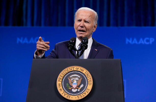 Biden urges ban on type of rifle used in Trump attack during his return to campaign trail