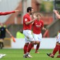 Pick that out: Andy Reid can take a free kick
