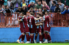 Tensions high as Drogheda hold on to beat Dundalk