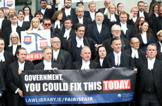Criminal barristers begin unprecedented third day of strike action at courts around the country