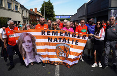 Brothers of murdered Natalie McNally complete walk from Co Armagh to Croke Park in her honour