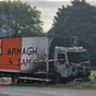 Arson attacks on car and truck painted in Armagh colours treated as 'sectarian hate crimes'