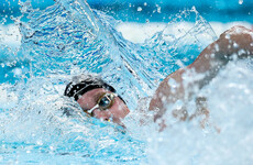 Watch the thrilling final 50 metres as Daniel Wiffen clinched Olympic swimming gold for Ireland