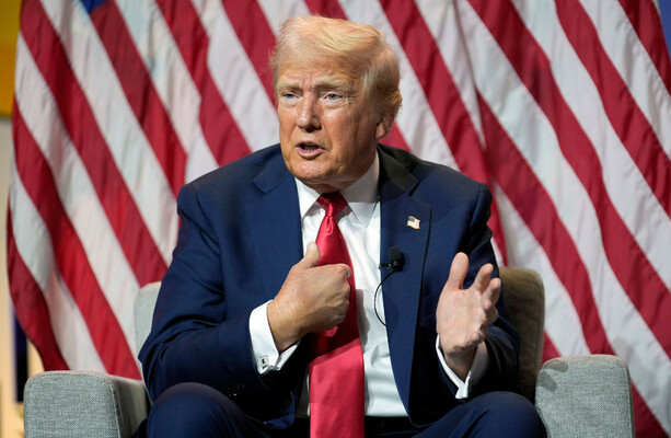 Trump says Kamala Harris 'happened to turn black' in interview at event for black journalists