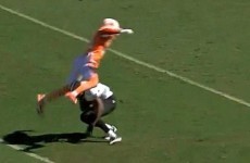 VIDEO: New Orleans Saints receiver flips a defender over his head, scores an incredible touchdown