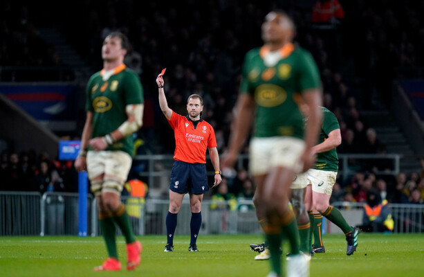 20-minute red cards to be used in Rugby Championship · The 42