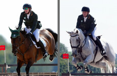 Irish show jumpers Coyle and Sweetnam lose out in bids for medal on a challenging course