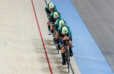 Ireland set new team pursuit national record but bow out after qualifying round