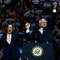 Kamala Harris and Tim Walz take aim at Trump in first rally as Democratic ticket